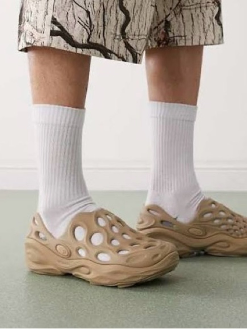 Merrell—Hydro Moc Floatmax Sandals Mules Tan Beige (M6/W8)